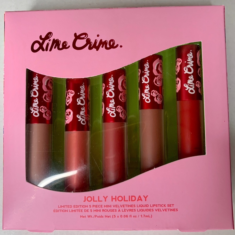 Lime Crime Lip Velvetines Mini Lip set
